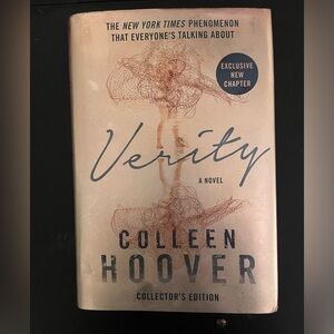 Verity By Colleen Hoover Collector’s Edition Hardcover